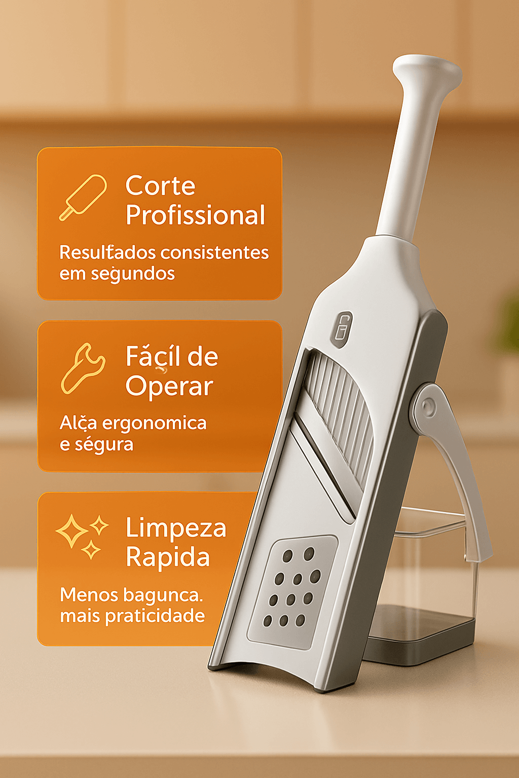 Fatiador de Legumes 4 em 1 – Corte Rápido e Sem Esforço