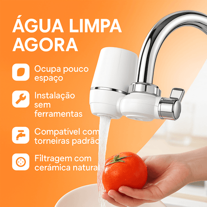 Filtro de Torneira 2 em 1 com Dupla Saída